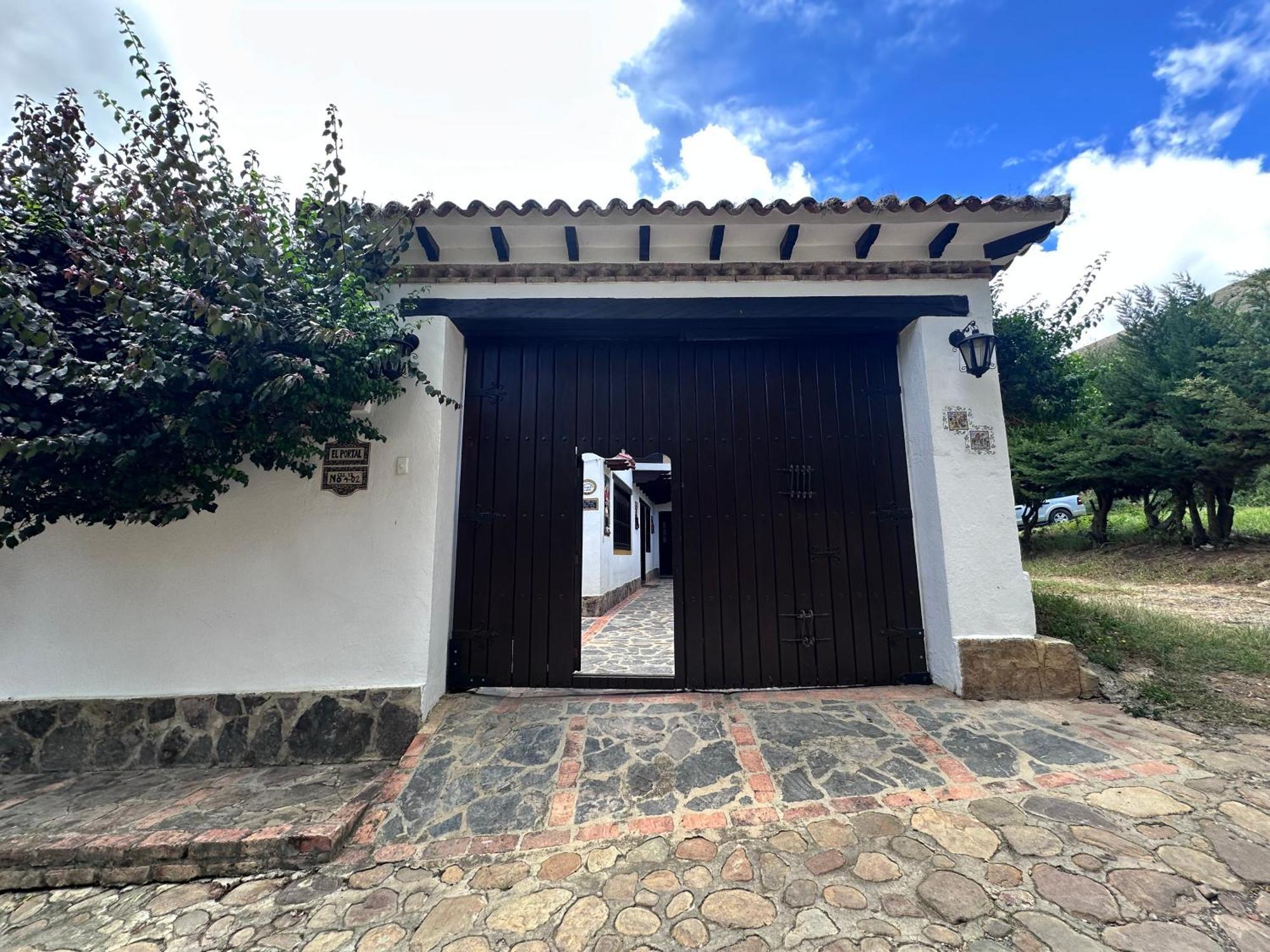 El Portal De Mayo Hotell Villa de Leyva Exteriör bild