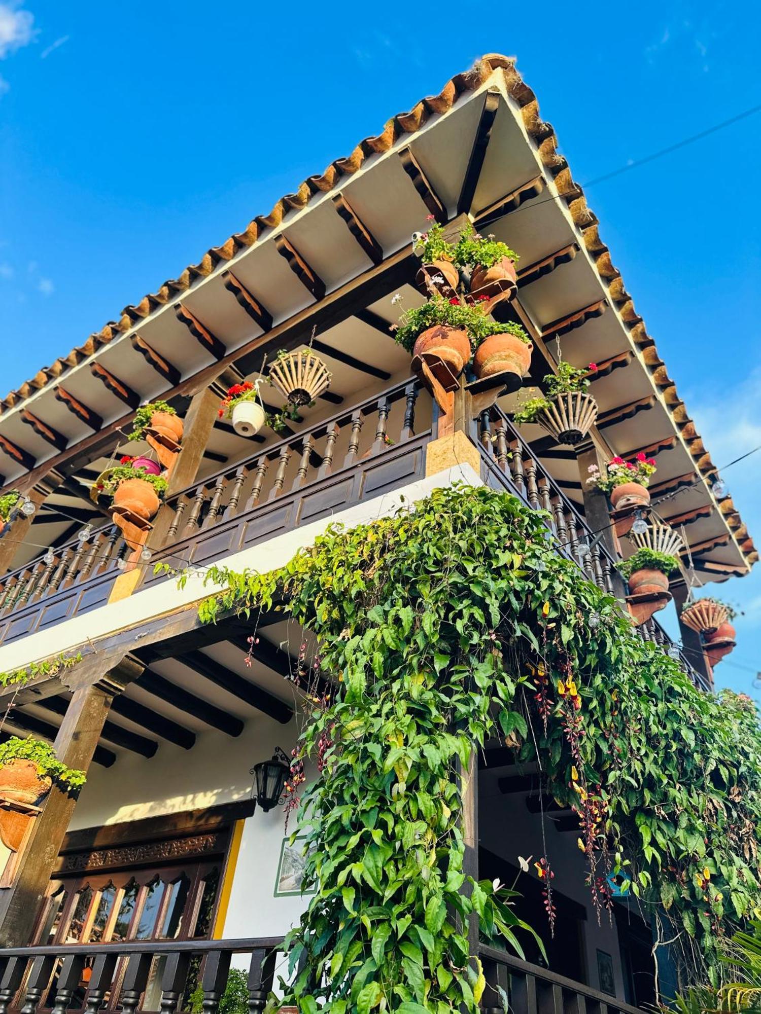 El Portal De Mayo Hotell Villa de Leyva Exteriör bild